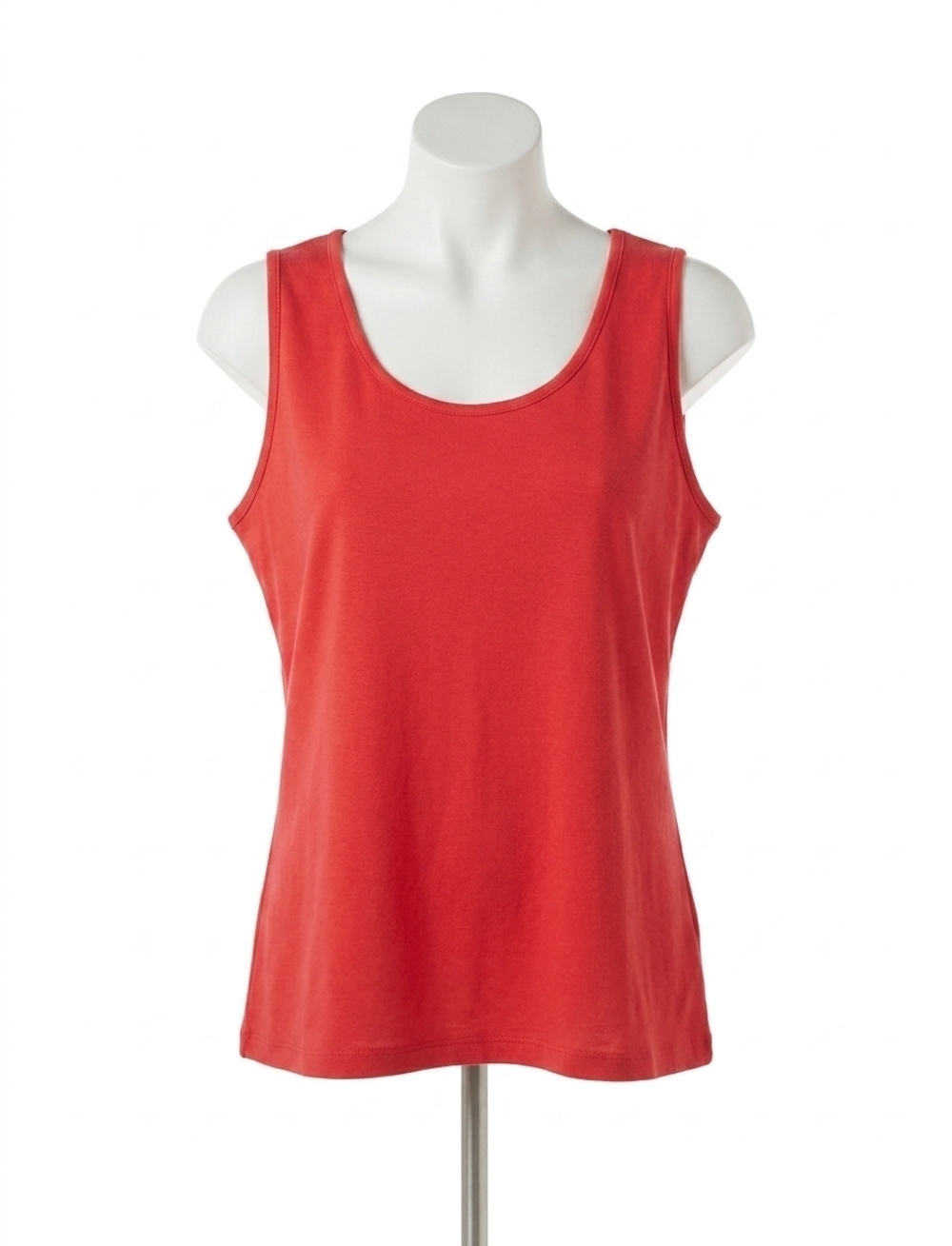 NEW ANGEL bra-friendly tank top in coral
